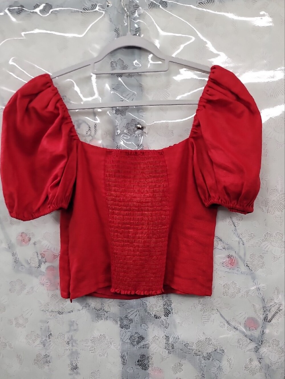 Reformation Marella Linen Top Size 10 - Picture 9 of 10